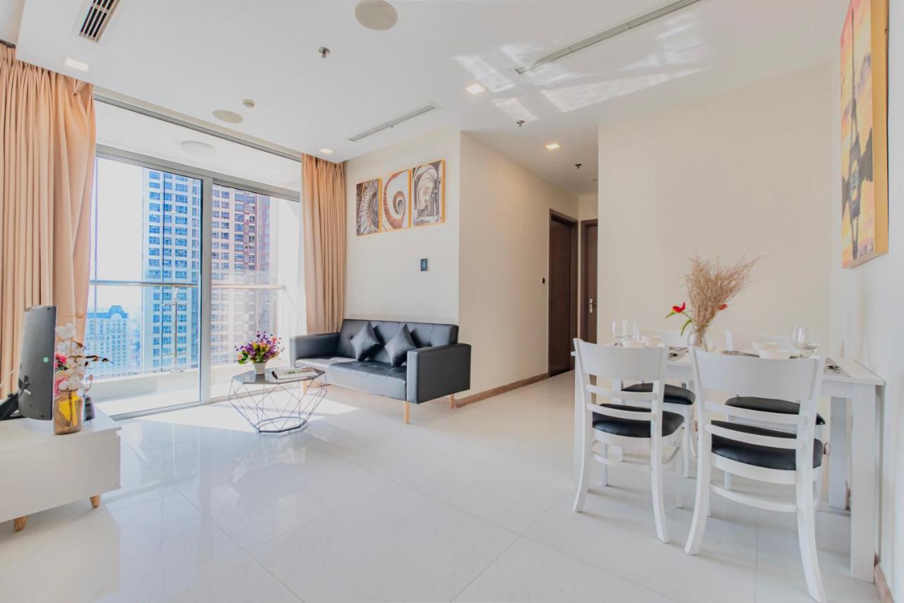Mott Haven Apart - Vinhomes Central Park, Landmark 81 Area & Ice Rink โฮจิมินห์ซิตี้ ภายนอก รูปภาพ