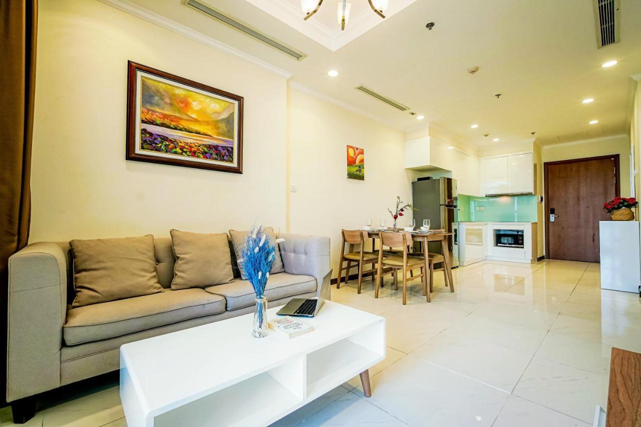 Mott Haven Apart - Vinhomes Central Park, Landmark 81 Area & Ice Rink โฮจิมินห์ซิตี้ ภายนอก รูปภาพ