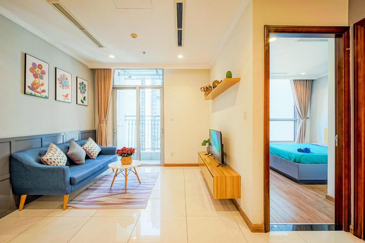 Mott Haven Apart - Vinhomes Central Park, Landmark 81 Area & Ice Rink โฮจิมินห์ซิตี้ ภายนอก รูปภาพ