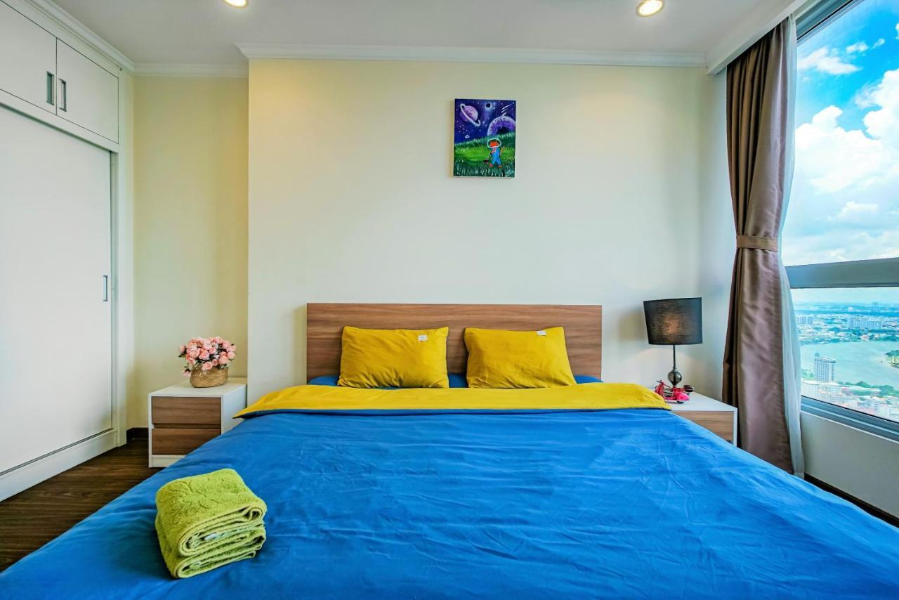 Mott Haven Apart - Vinhomes Central Park, Landmark 81 Area & Ice Rink โฮจิมินห์ซิตี้ ภายนอก รูปภาพ