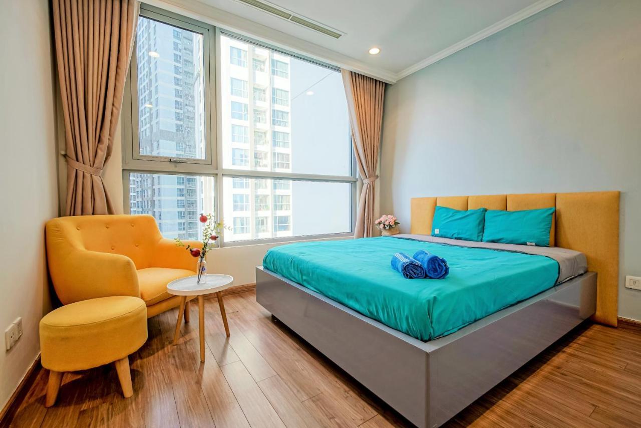 Mott Haven Apart - Vinhomes Central Park, Landmark 81 Area & Ice Rink โฮจิมินห์ซิตี้ ภายนอก รูปภาพ